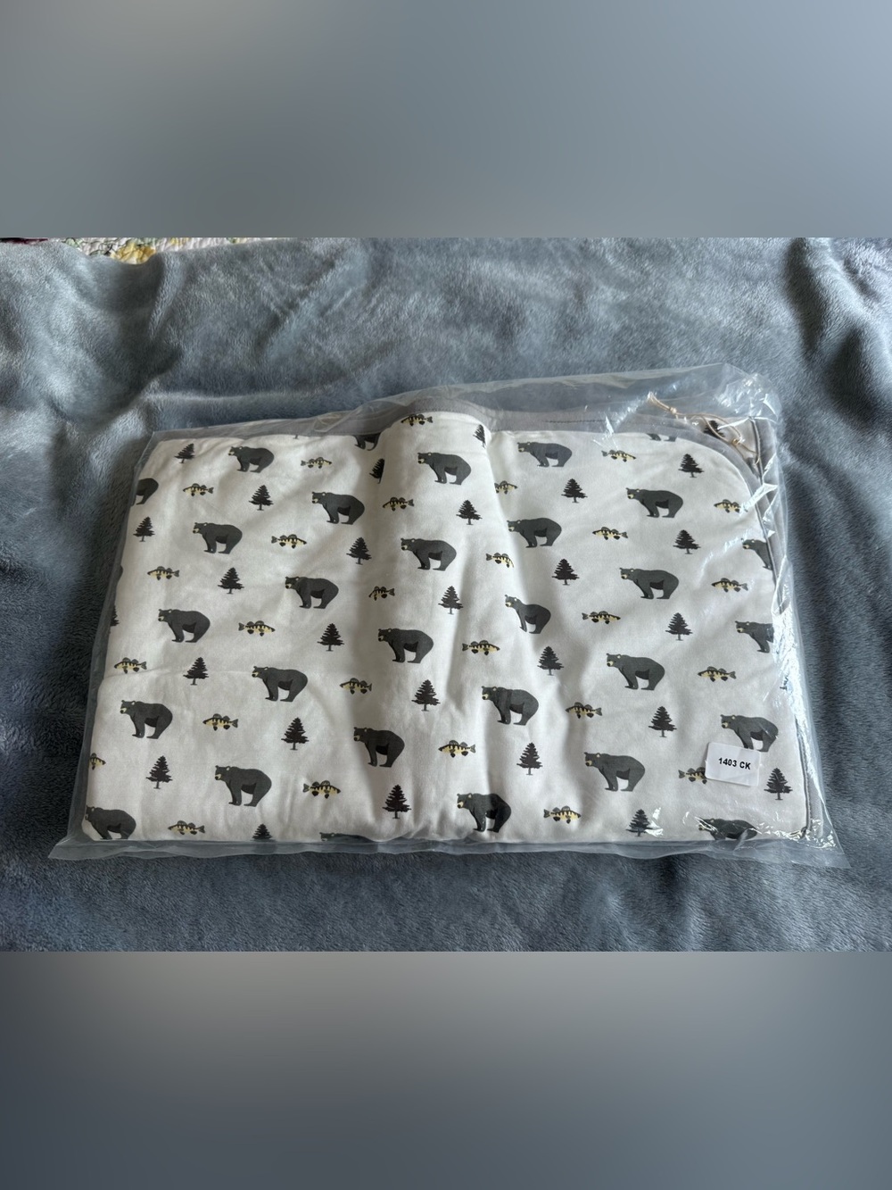 Kyte baby 1.0 TOG baby blanket. Creek.